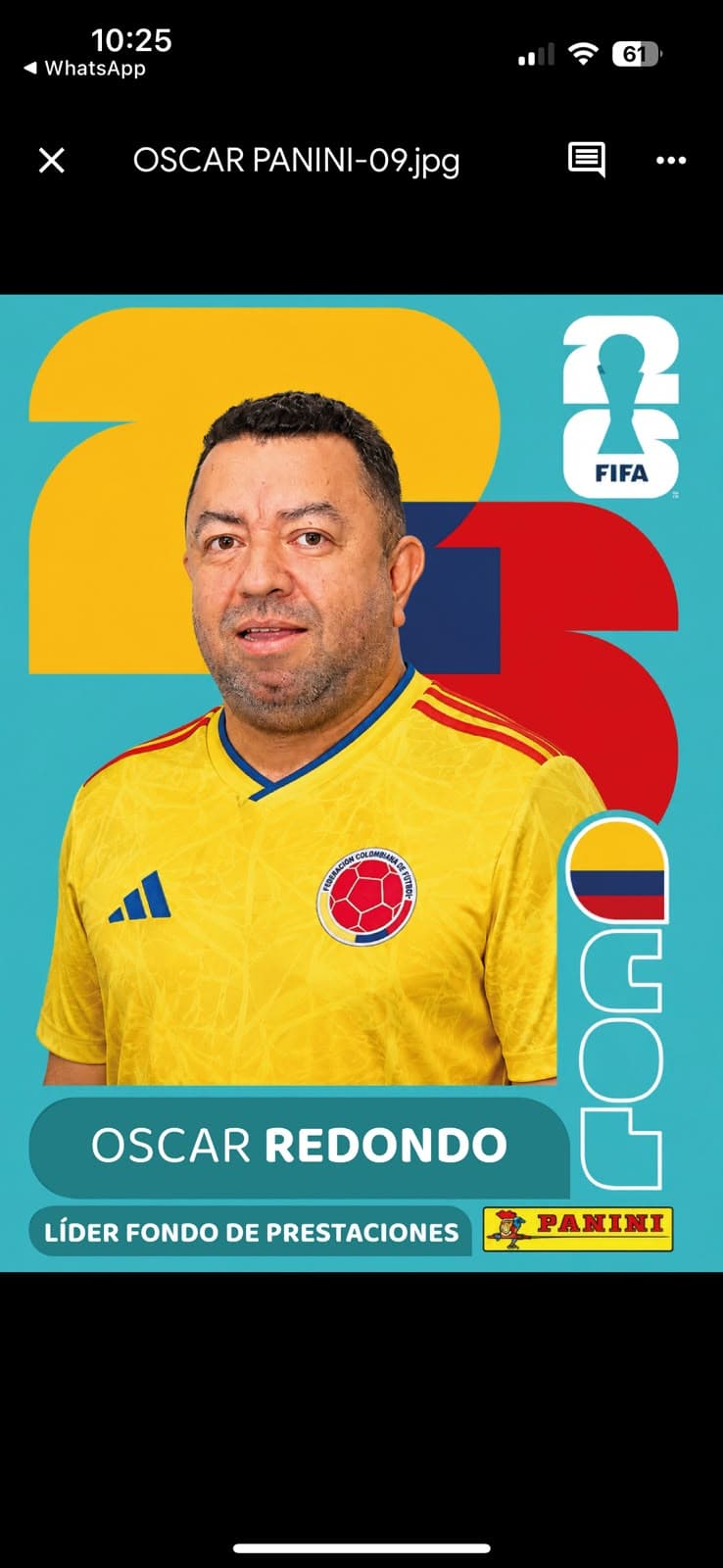 Oscar Julio Redondo Peña